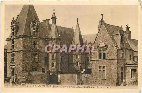 Cartes postales Le Mans - l'Eveche