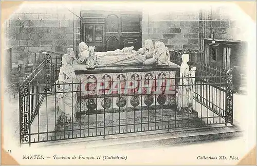 Cartes postales Nantes - Tombeau de Fran�ois II