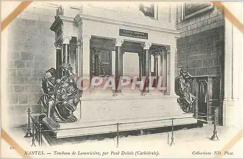 Cartes postales Nantes - Tombeau de Lamoriciere