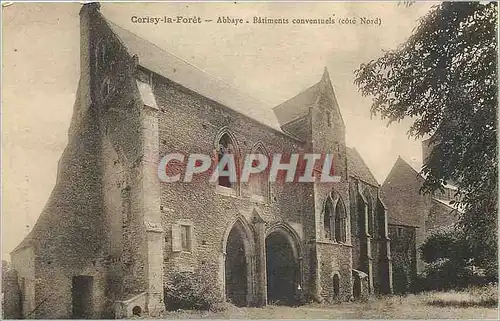 Cartes postales Cerisy-la-Foret - Abbaye - Batiments conventuels cote nord