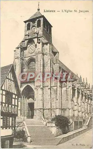 Ansichtskarte AK Lisieux - l'eglise St Jacques