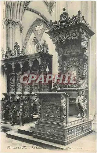 Cartes postales Bayeux - la cathedrale - siege episcopal