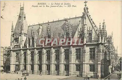 Ansichtskarte AK Rouen - le Pallais de Justice fa�ade sur la rue Jeanne-d'Arc