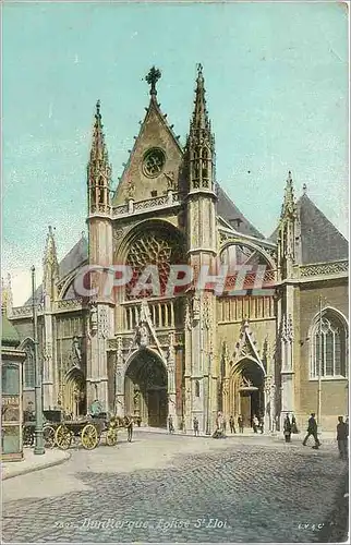 Cartes postales Dunkerque - Eglise St-Eloi