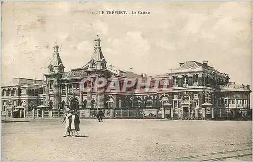 Cartes postales Le treport - le casino