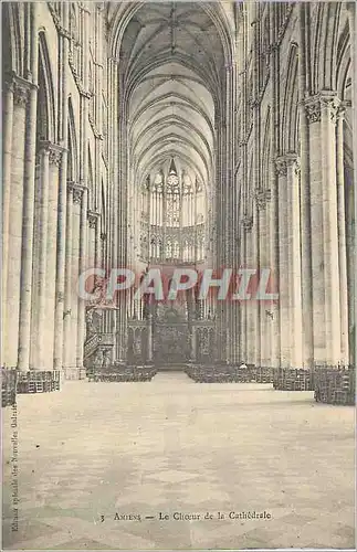 Cartes postales Amiens - le ch�ur de la cathedrale