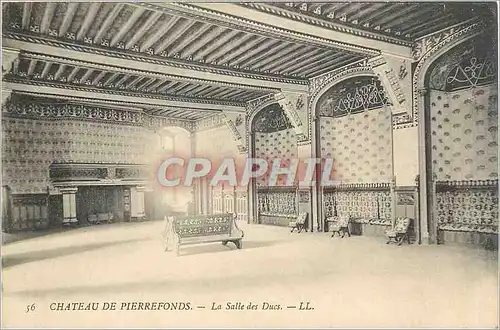 Cartes postales Ch�teau de Pierrefonds - la salle des Ducs