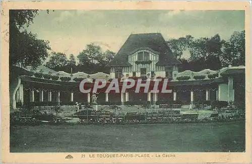 Cartes postales Le Touquet Paris Plage - le casino