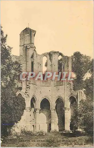 Cartes postales Abbaye de Chaalis - les ruines