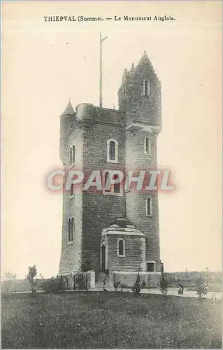 Cartes postales Thiepval Somme Le monument anglais