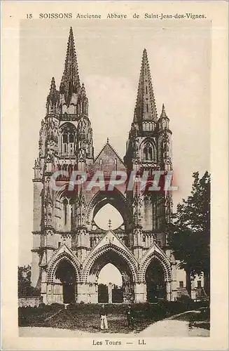 Cartes postales Soissons Ancienne abbaye de Saint-Jean-des-Vignes