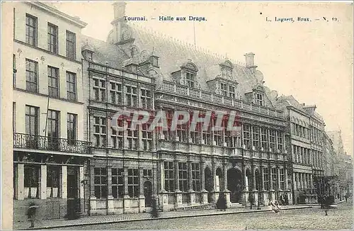 Cartes postales Tournai Halle aux draps