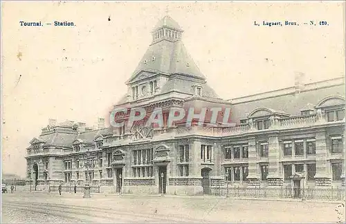 Cartes postales Tournai Station