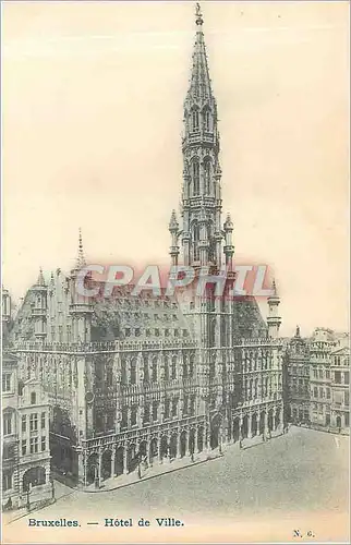 Cartes postales Bruxelles - Hotel de ville