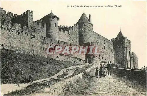 Cartes postales la cite de carcassonne - la Cote d'Aude