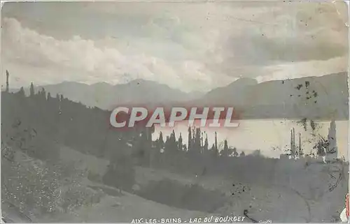 Cartes postales Aix-les-Bains - lac du Bourget