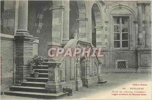 Cartes postales Toulouse cour de l'hotel d'Assezat