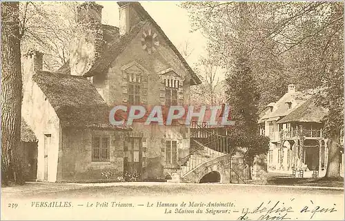 Cartes postales Versailles - le petit Trianon - le hameau de Marie-Antoinette
