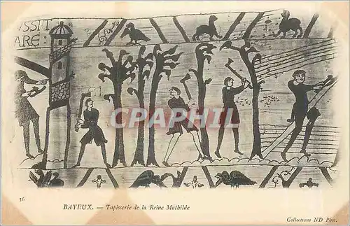 Cartes postales Bayeux - Tapisserie de la reine Mathilde