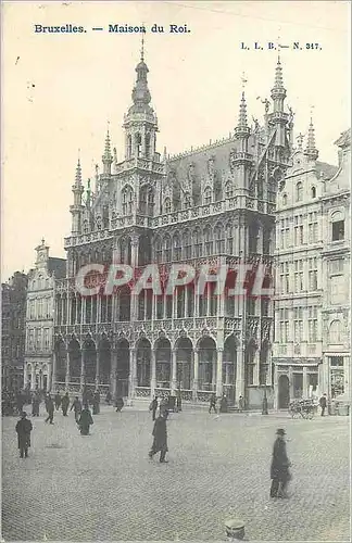 Cartes postales Bruxelles - maison du Roi