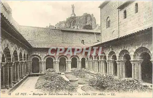 Ansichtskarte AK Le Puy - Basilique de Notre-Dame-du-Puy - le cloitre