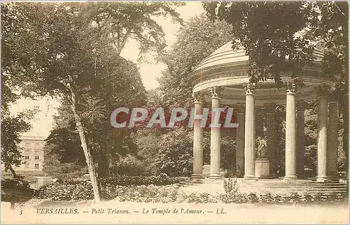 Ansichtskarte AK Versailles Petit Trianon le temple de l'amour