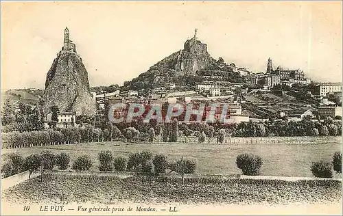 Cartes postales Le Puy - Vue generale prise de Mondon