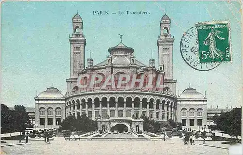 Cartes postales Paris - le Trocadero