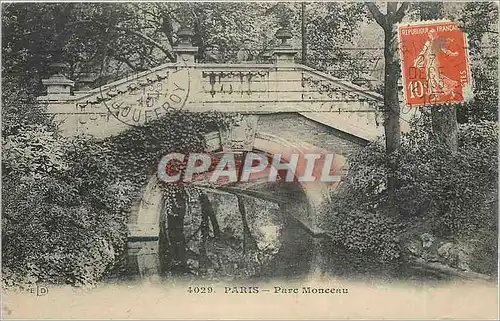 Cartes postales Paris Parc Monceau