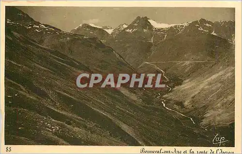 Cartes postales Bonneval-sur-Arc et la route de l'Iserau