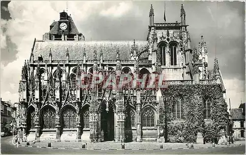 Moderne Karte Louviers Eure l'eglise Notre-Dame