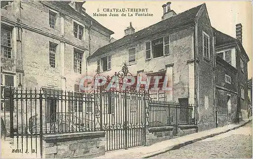 Cartes postales Ch�teau-Thierry maison Jean de la Fontaine