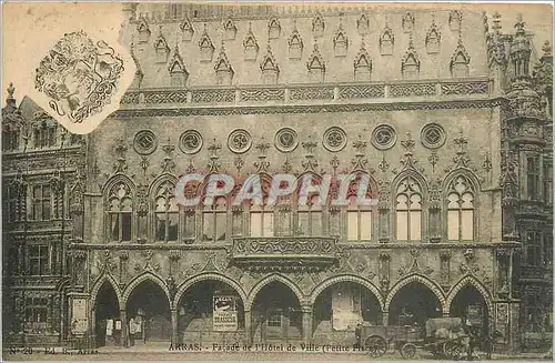 Cartes postales Arras fa�ade de l'hotel de ville