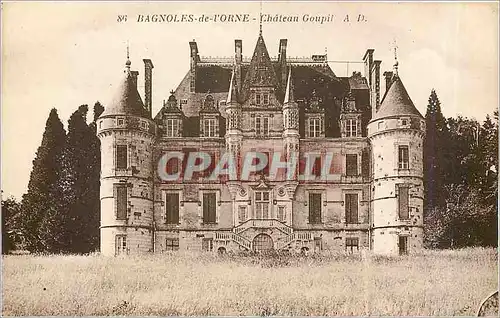 Ansichtskarte AK Bagnoles-de-l'Orne - ch�teau Goupil