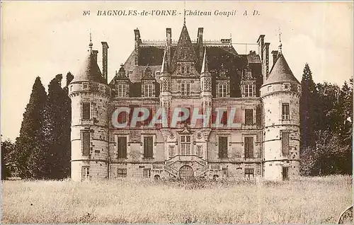 Cartes postales Bagnoles-de-l'Orne - ch�teau Goupil