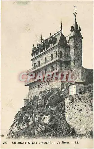 Cartes postales le Mont St-Michel le musee