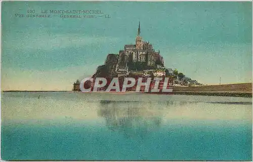 Cartes postales le Mont St-Michel vue generale
