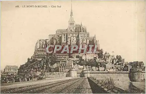 Cartes postales le Mont St-Michel cote Sud