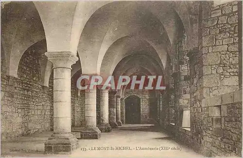 Cartes postales le Mont St-Michel l'aumonerie
