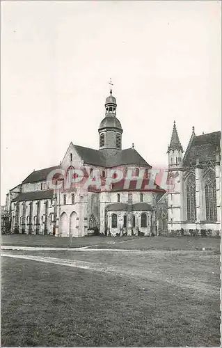 Moderne Karte St Germer de Fly Eglise abbatiale L'abside Partie romane