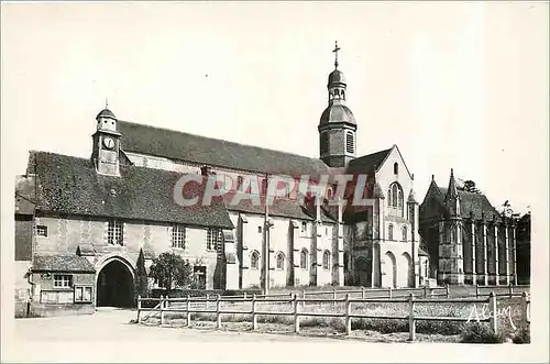 Cartes postales moderne St Germer de Fly Eglise abbatiale et la Sainte Chapelle