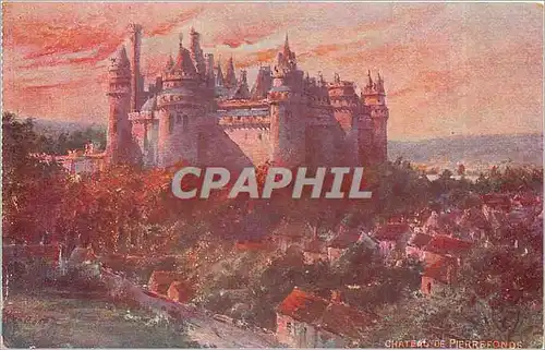 Ansichtskarte AK Ch�teau de Pierrefonds