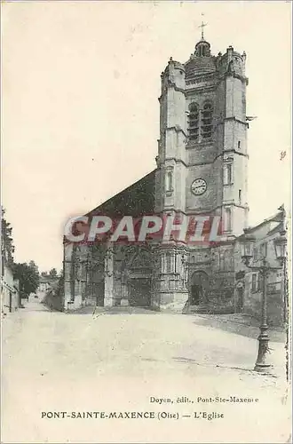 Cartes postales Pont Saint Maxence L'eglise