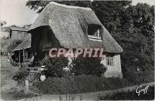 Cartes postales moderne Normandie Maison au toit de chaume