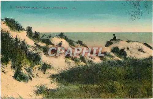 Ansichtskarte AK Berck-Plage dans les dunes