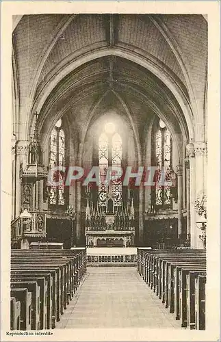 Ansichtskarte AK Saint-Mars-d'Egrenne Orne interieur de l'eglise