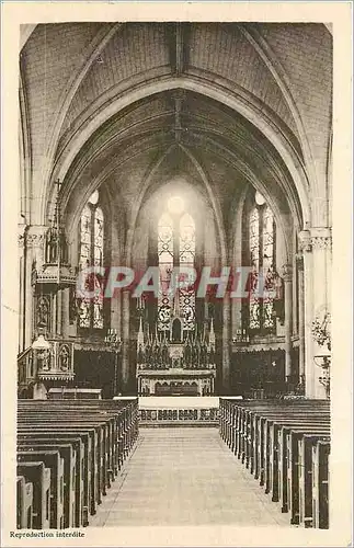 Cartes postales Saint-Mars-d'Egrenne Orne interieur de l'eglise