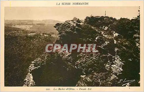 Cartes postales Les Roches d'Oetre fa�ade Est