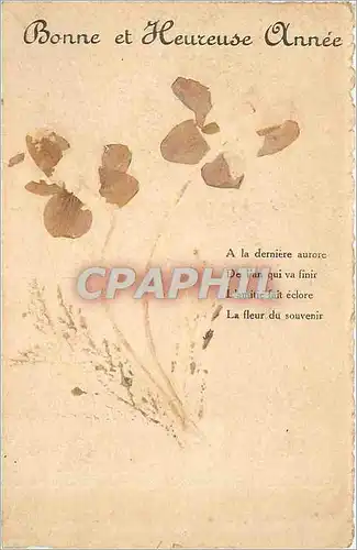 Cartes postales Bonne et Heureuse Annee