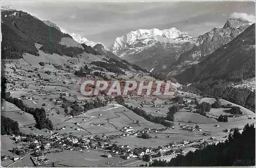 Cartes postales moderne Reichenbach und Scharnachtal Blumlisalp